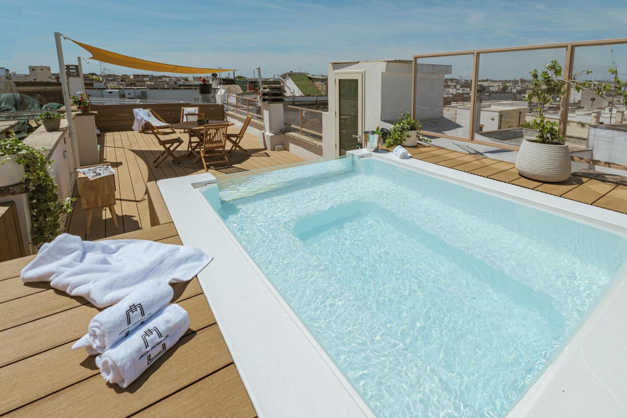 Guaceto Apartment Luxury Property With Private Pool On The Terrace Mesagne Extérieur photo
