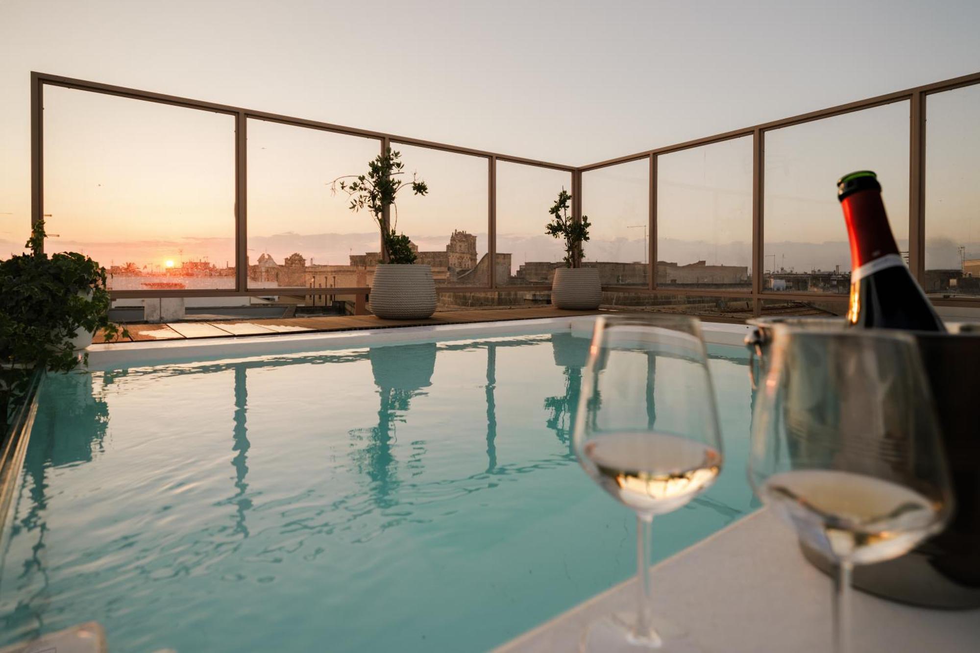 Guaceto Apartment Luxury Property With Private Pool On The Terrace Mesagne Extérieur photo