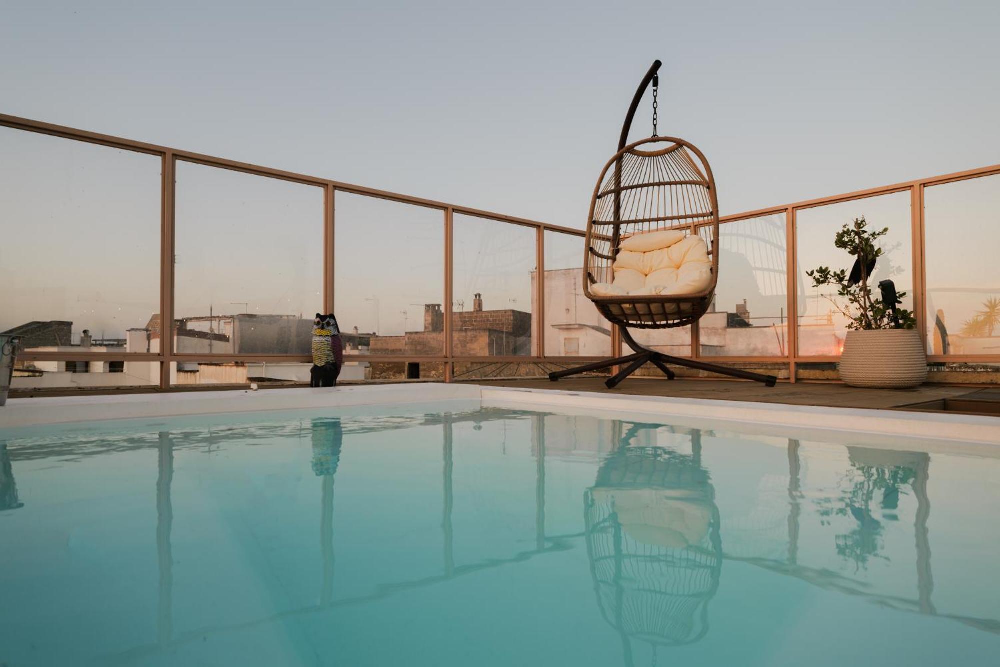 Guaceto Apartment Luxury Property With Private Pool On The Terrace Mesagne Extérieur photo